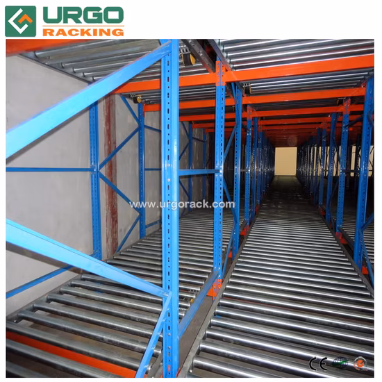 Storage Gravity Roller Push Back Pallet Rack