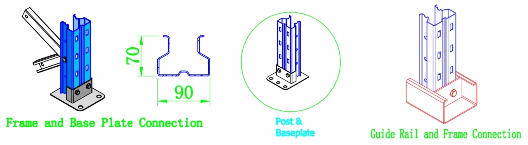 Jise Automated Intelligent Agv Shelving with CE, Efficiency Standing Multi-Layer Storage Rack Highly Customized Warehouse Shelf.