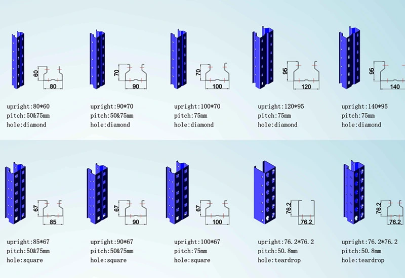 Heavy Duty Vna Pallet Racking for High Density Warehouse Storage