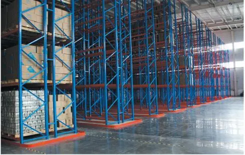 Very Narrow Aisle Pallet Shelving Adjustable Large Space Utilization Vna Very Narrow Aisle Pallet Racking