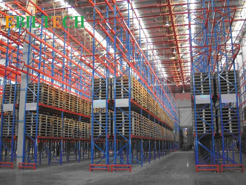 Logistics Warehouse Storage High Density Vna Steel Pallet Rack