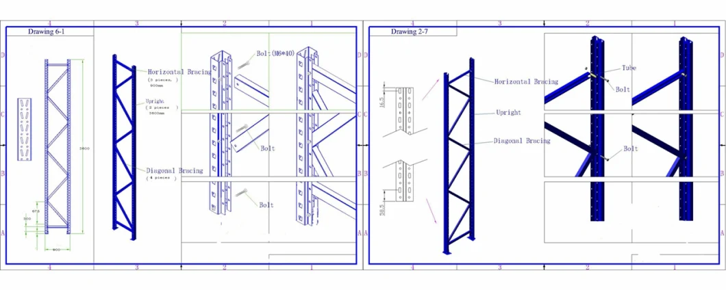 Jise Automated Intelligent Agv Shelving with CE, Efficiency Standing Multi-Layer Storage Rack Highly Customized Warehouse Shelf.