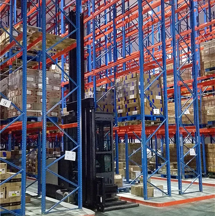 Heavy Duty Warehouse Vna Rack Using Man up Forklift