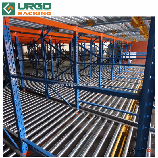 Storage Gravity Roller Push Back Pallet Rack